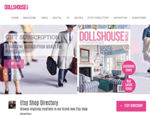 Tablet Screenshot of dollshouseworld.com